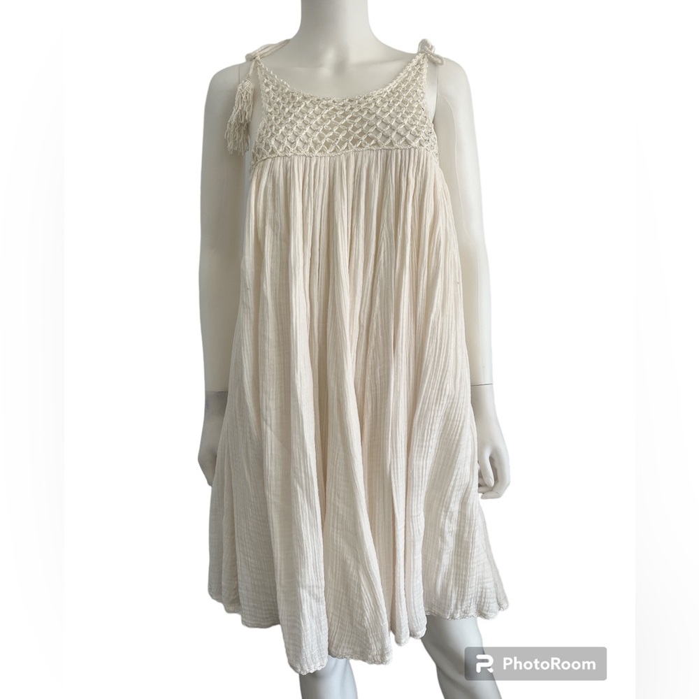 Love Sam dress ties in shoulder with tassel‎